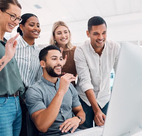 Images depicting expansion, progress, and business development.